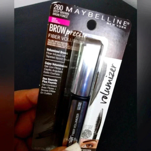 New Maybelline Deep Brown Volumizer Makeup Mascara - Picture 1 of 3
